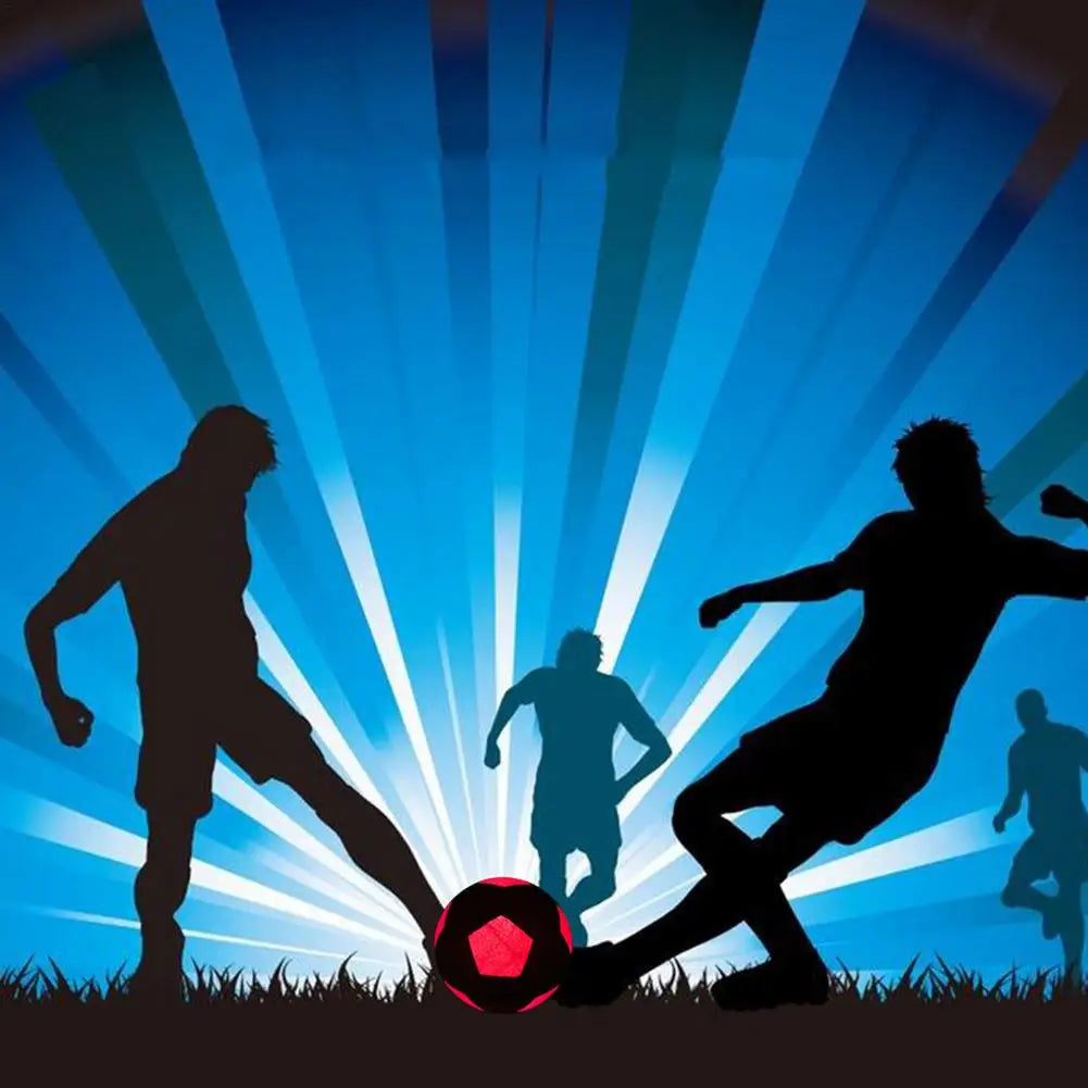 LED Glow Soccer Ball for Night Training - Bright Light Up Luminous Football