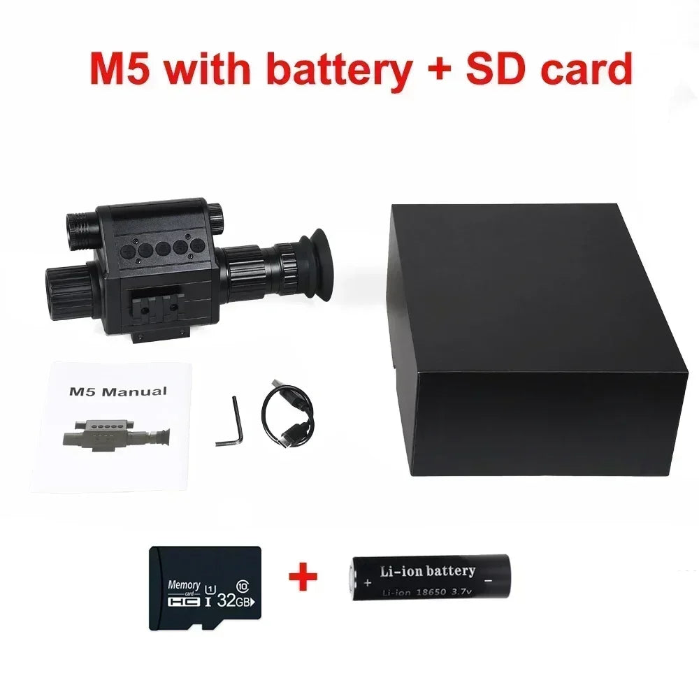 Megaorei HD Night Vision Hunting Camera with 5X Zoom and Infrared Technology