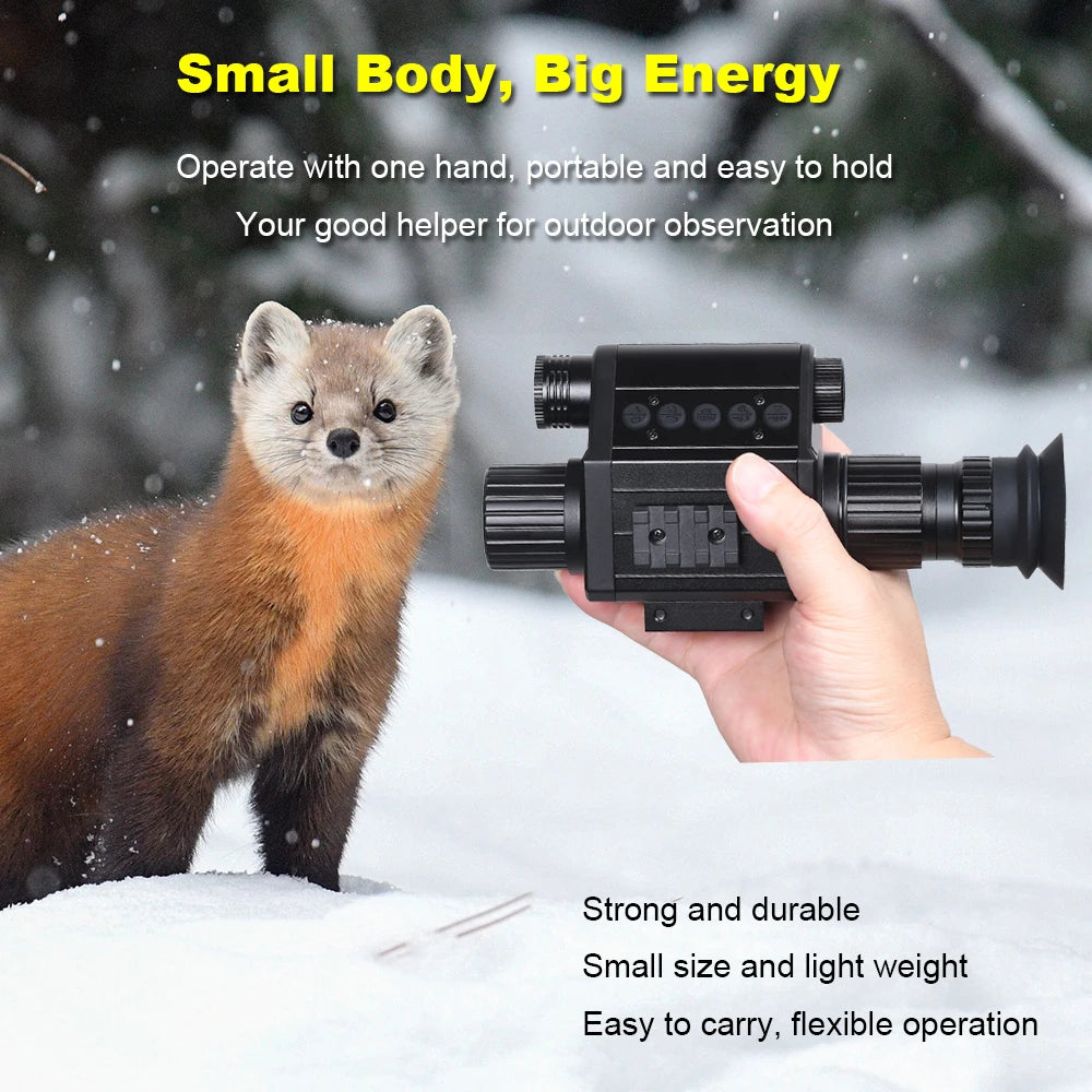 Megaorei HD Night Vision Hunting Camera with 5X Zoom and Infrared Technology