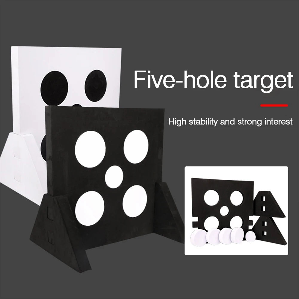 Entertainment Team Building Five-Hole Target for Attack and Defense Game