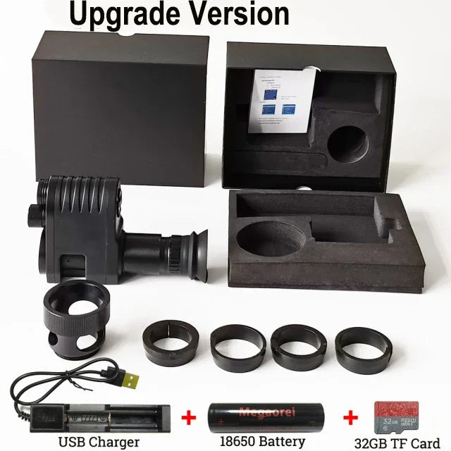 Megaorei Night Vision Scope 1080P Hunting Camera with Infrared Optics
