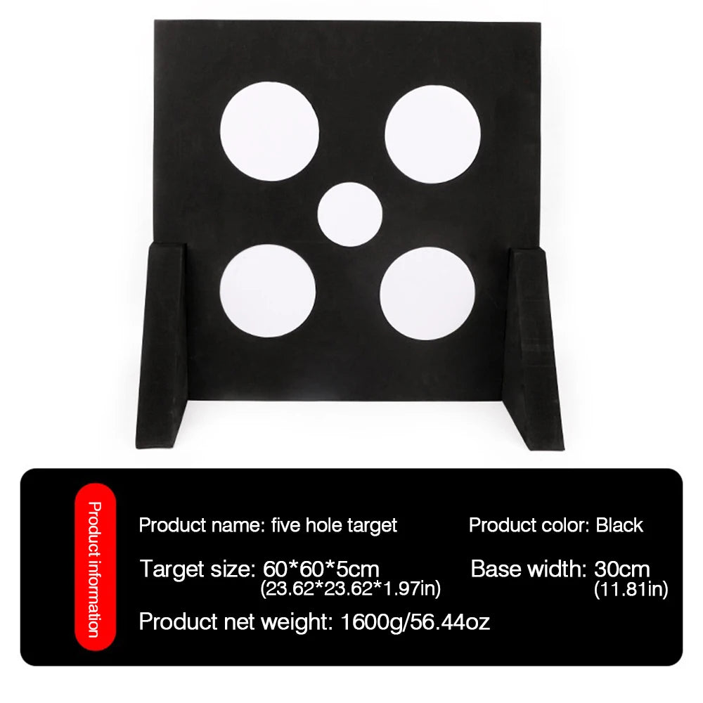 Entertainment Team Building Five-Hole Target for Attack and Defense Game