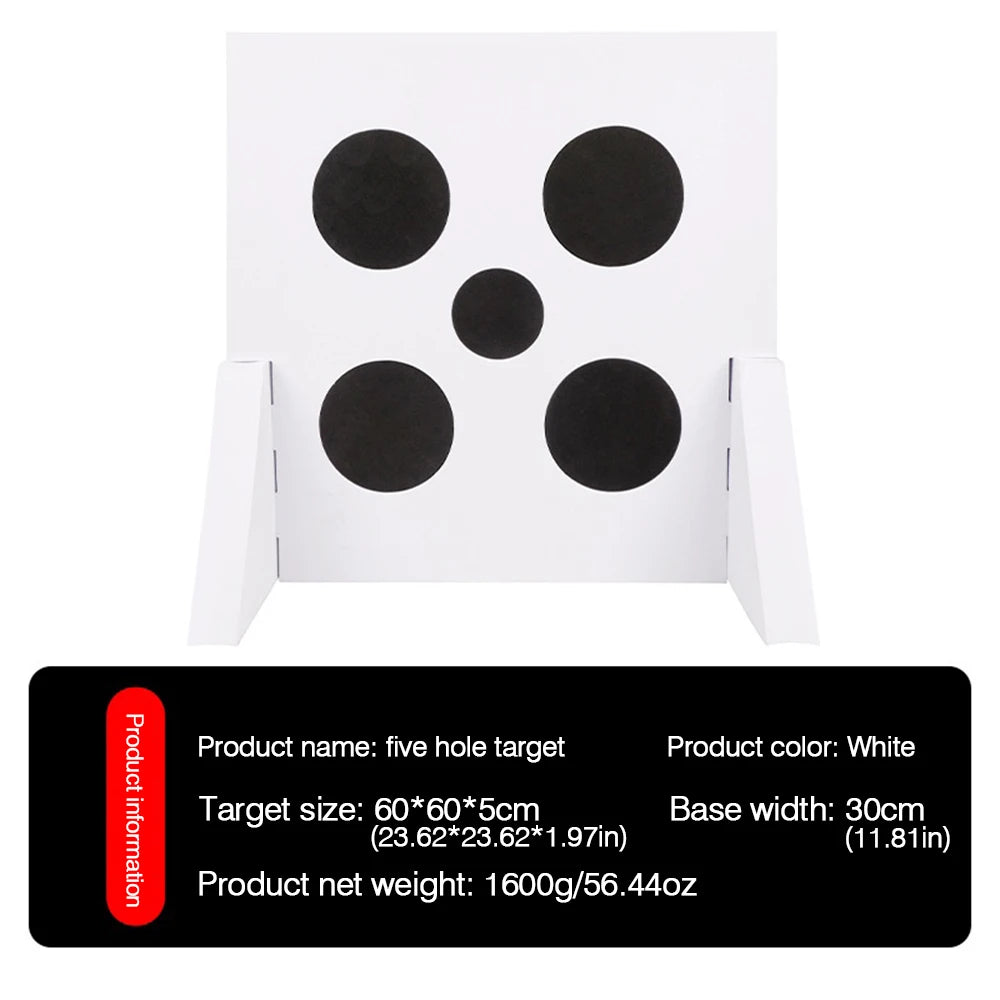 Entertainment Team Building Five-Hole Target for Attack and Defense Game