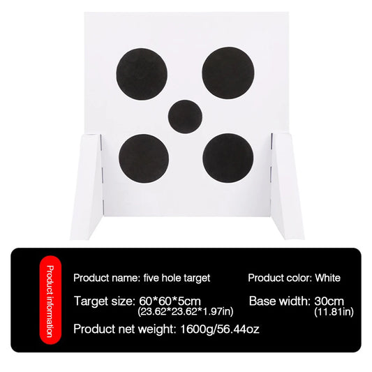 Entertainment Team Building Five-Hole Target for Attack and Defense Game