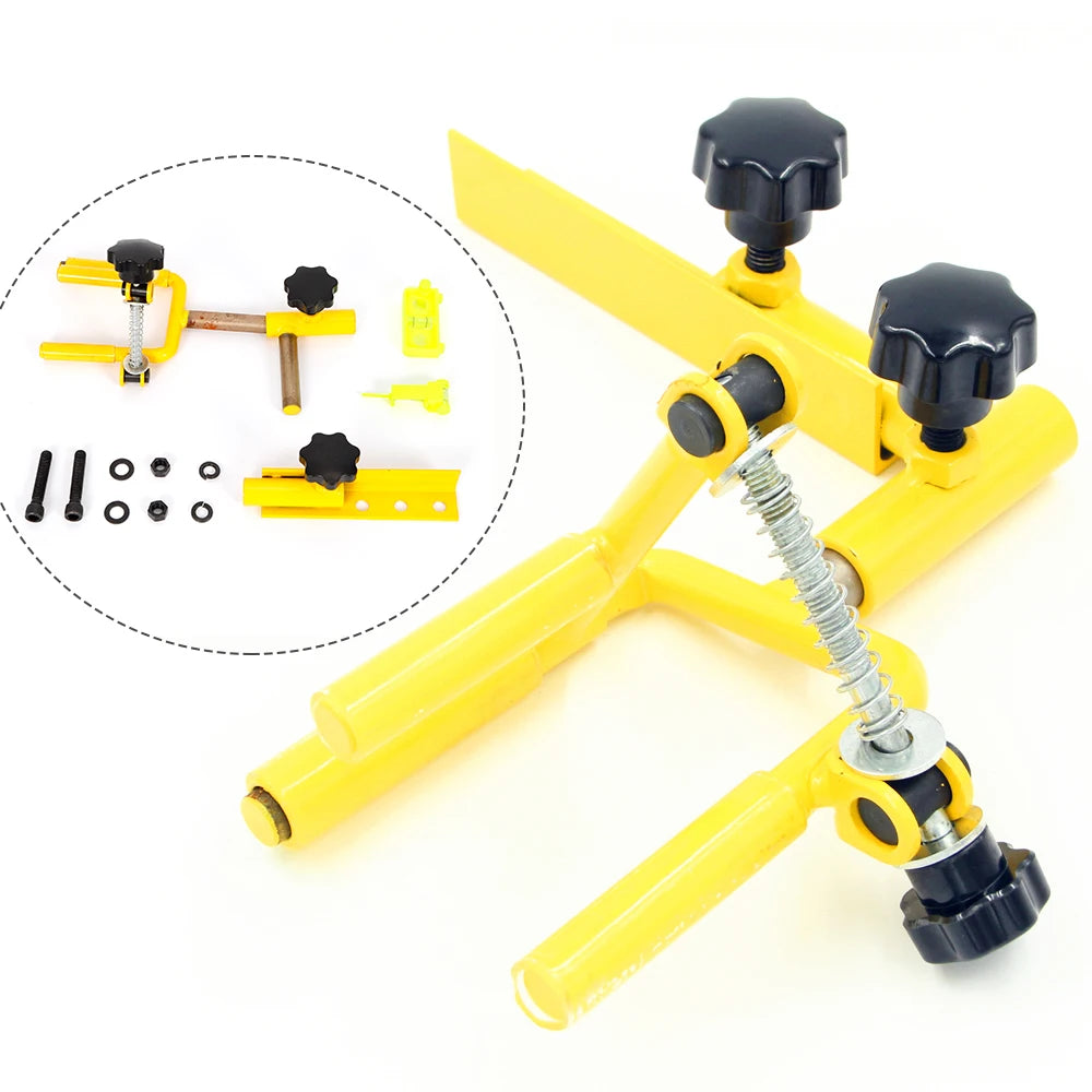 360 Degree Rotation Archery Bow Vise Adjustable String Level Tuning Set