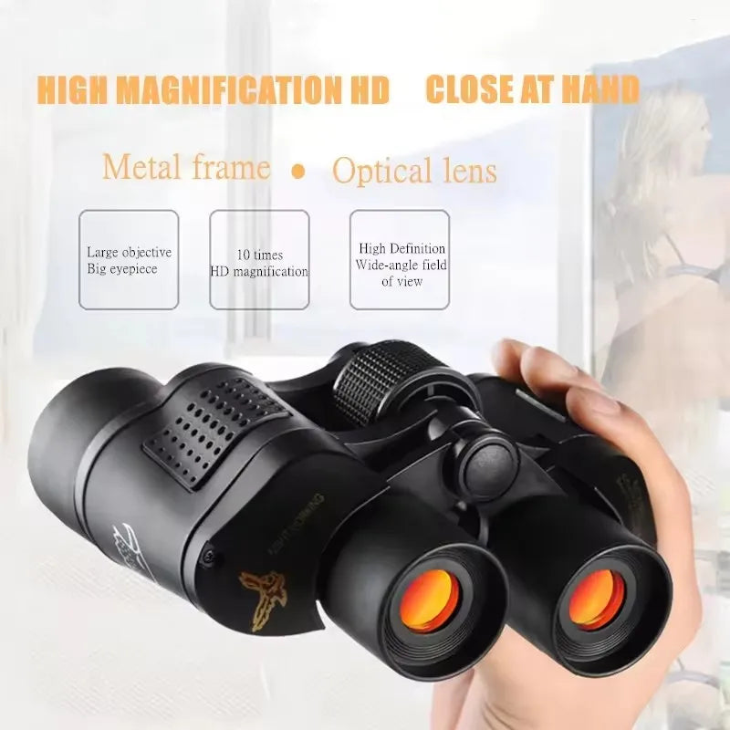 8x42 HD Military Binoculars Waterproof Compact High Magnification for Outdoor Use