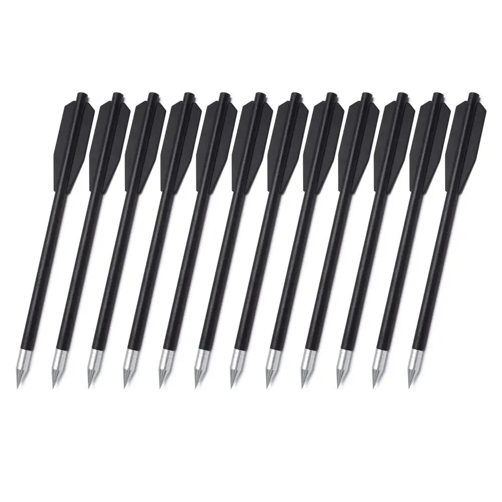 60 Pieces 6.3 Inch Mini Crossbow Bolts Arrows for Target Shooting 50-80lbs