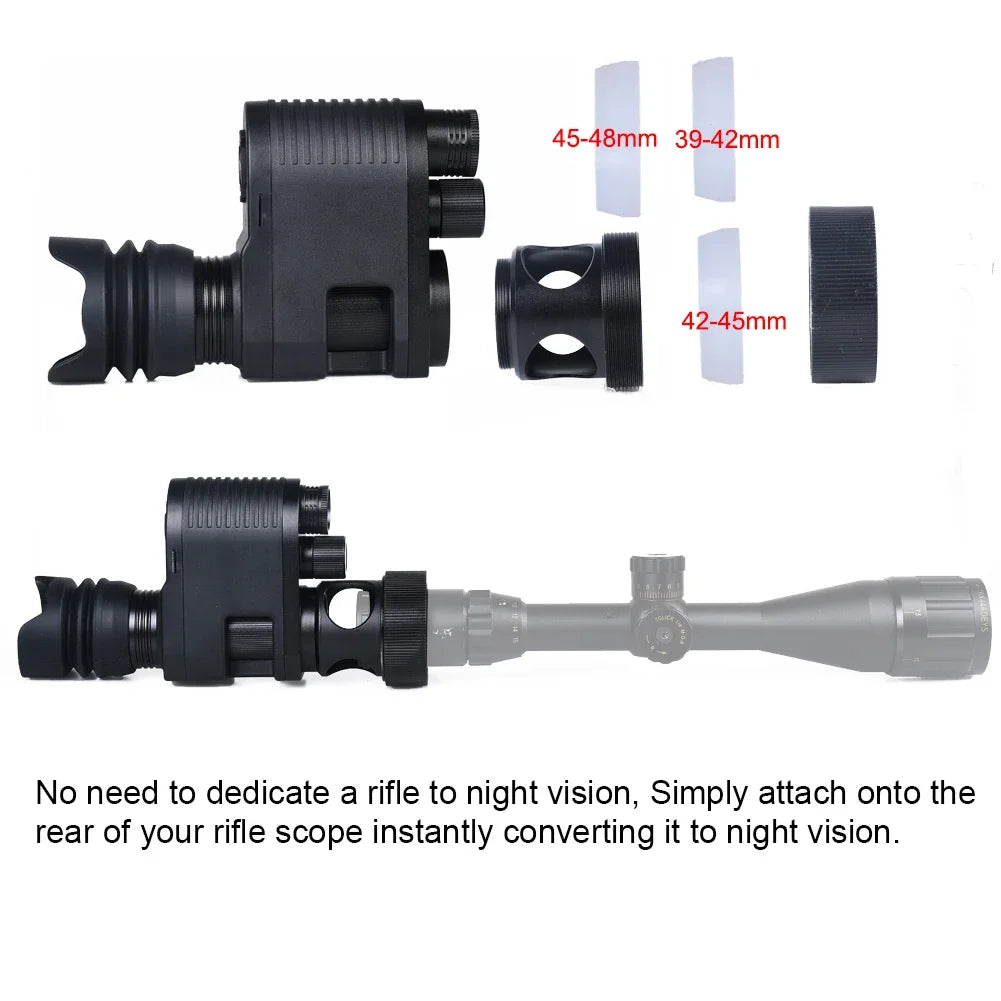 Infrared Night Vision Scope With HD Digital Imaging For Day And Night Hunting