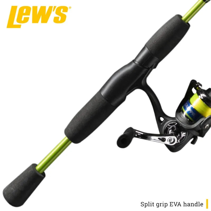 Lew's Crappie Thunder 6.5 Foot Spinning Rod and Reel Combo Green