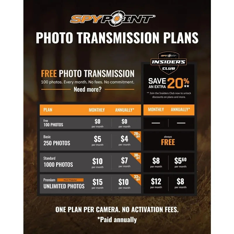 SPYPOINT Flex-M Twin Pack Cellular Trail Cameras with Night Vision and GPS