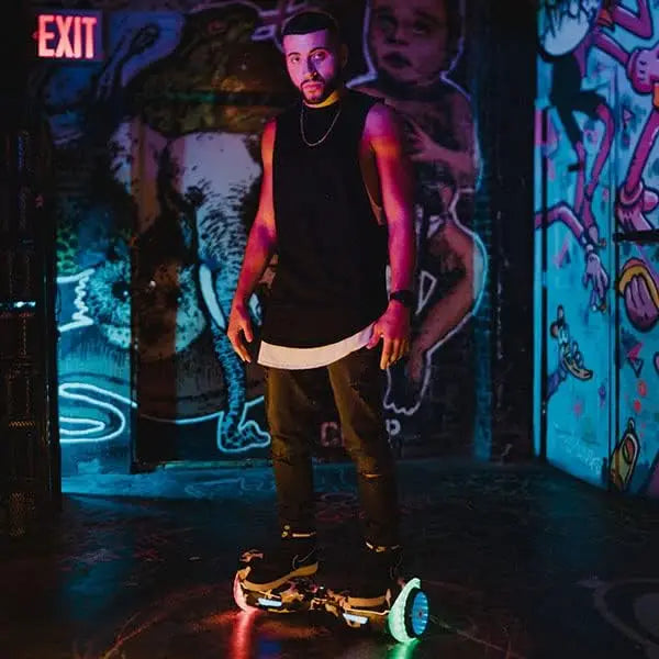 Hover-1 i-200 Hoverboard in Black with 36V Lithium Battery and High Speed
