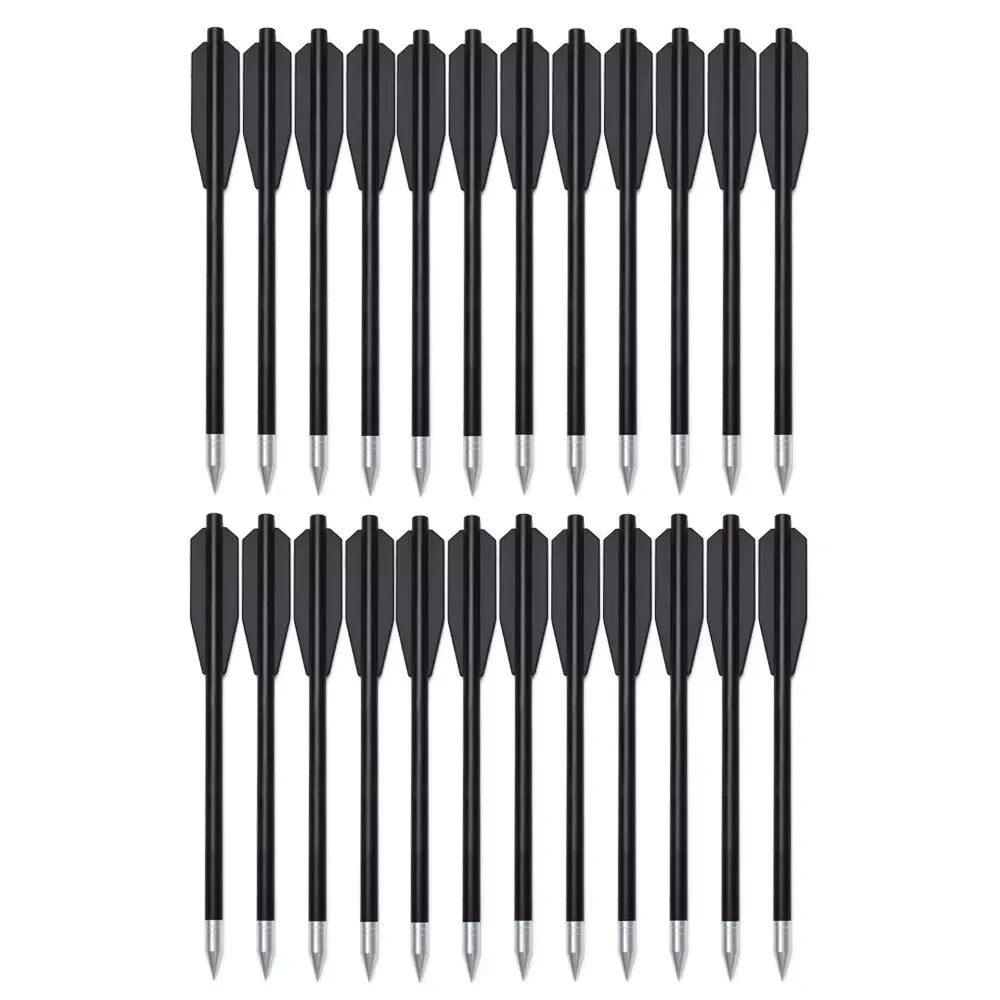 60 Pieces 6.3 Inch Mini Crossbow Bolts Arrows for Target Shooting 50-80lbs