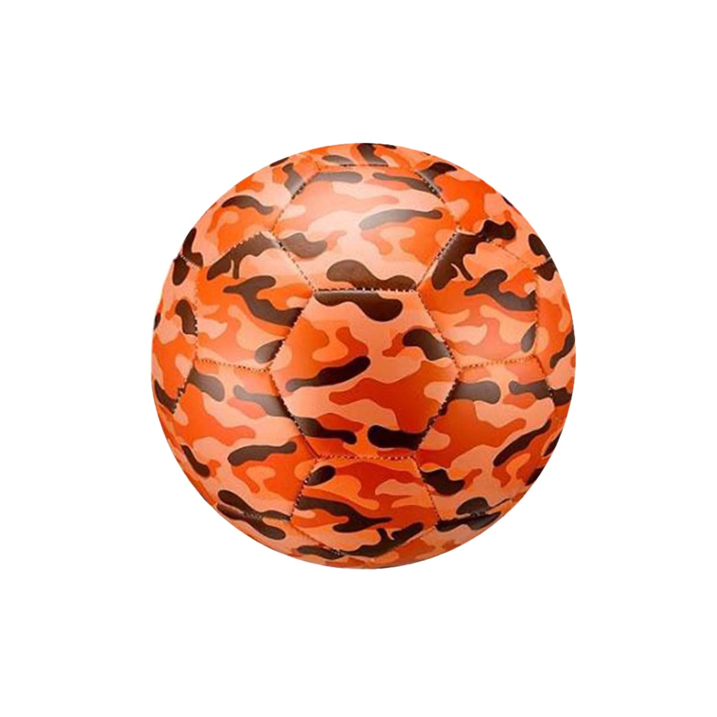 Girls Size 4 Camouflage Soccer Ball with Pump for All Ages Fun