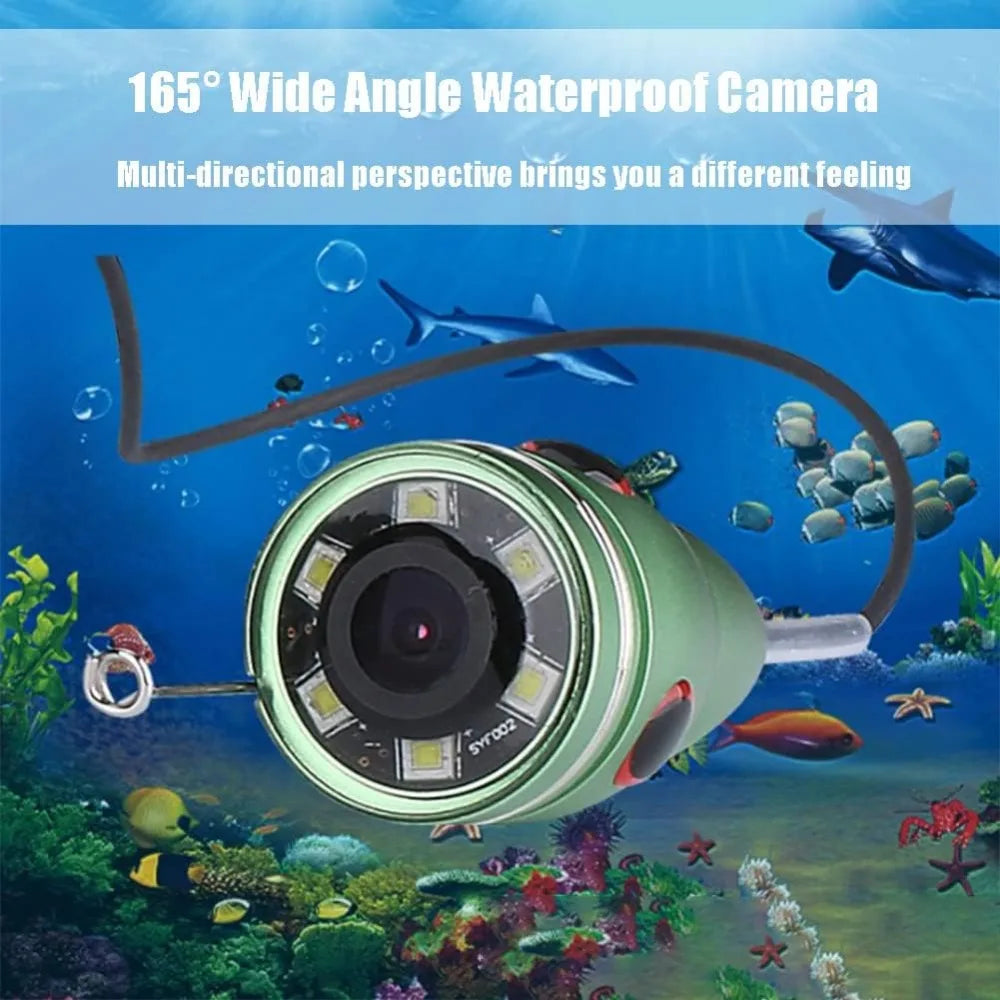Portable Underwater Fishing Camera with 4.3 Inch Display and LED Brightness Control