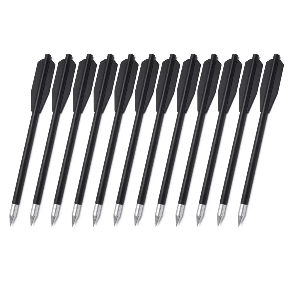 60 Pieces 6.3 Inch Mini Crossbow Bolts Arrows for Target Shooting 50-80lbs