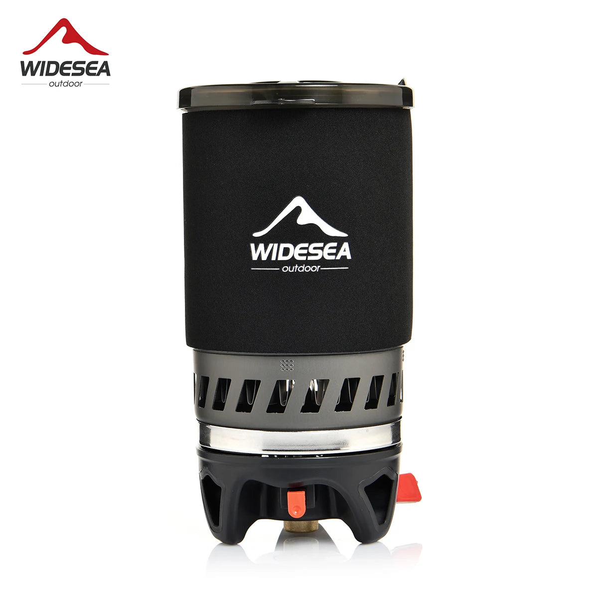 Widesea Outdoor Camping Cooking System with Heat Exchanger Gas Stove Burner
