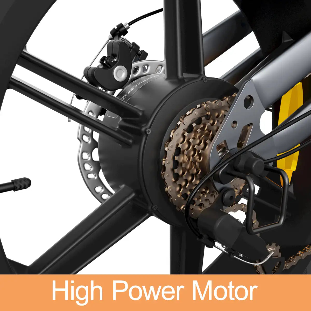 JANSNO X50 Electric Bike 20 Inch Fat Tires 750W Motor 48V 14Ah Battery