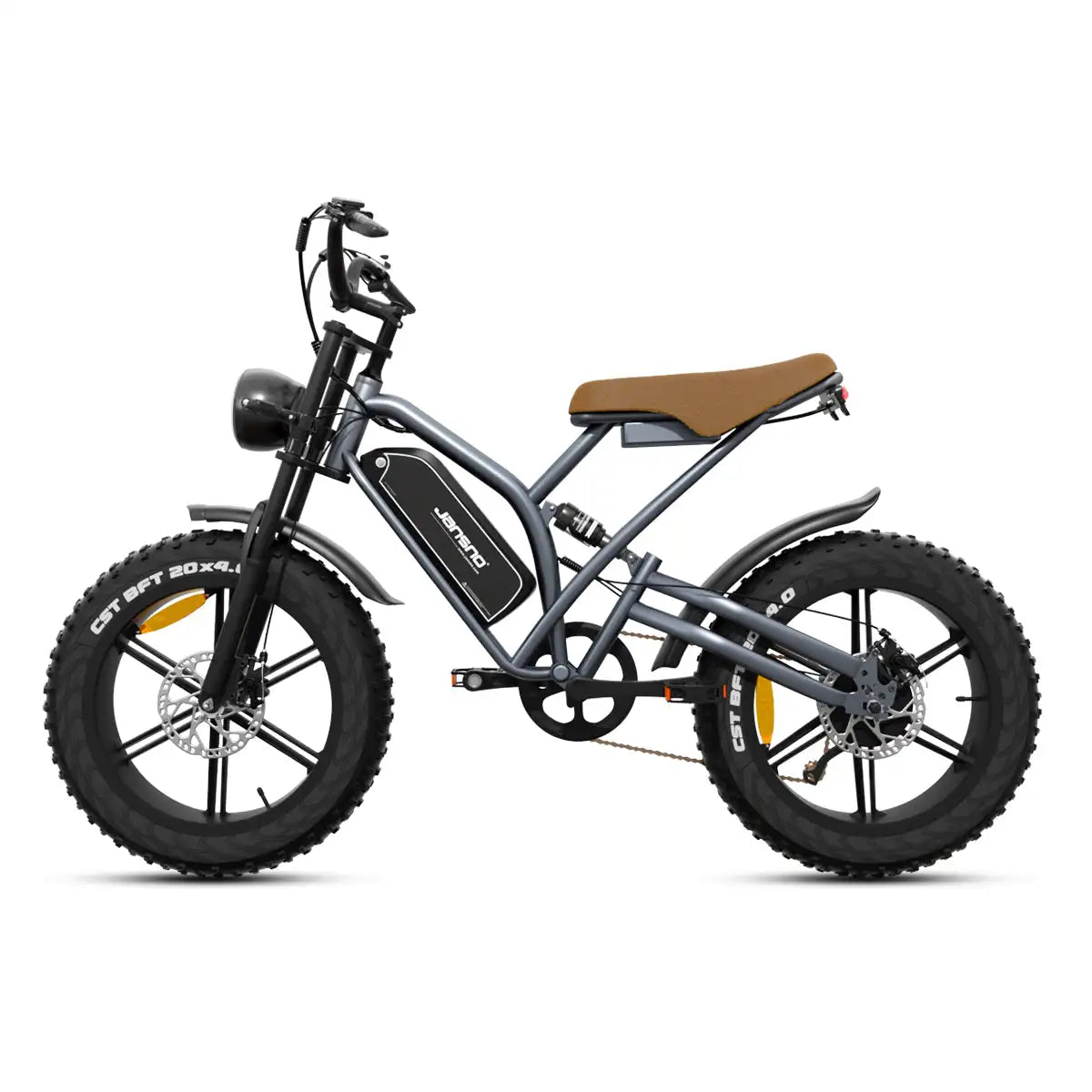 JANSNO X50 Electric Bike 20 Inch Fat Tires 750W Motor 48V 14Ah Battery