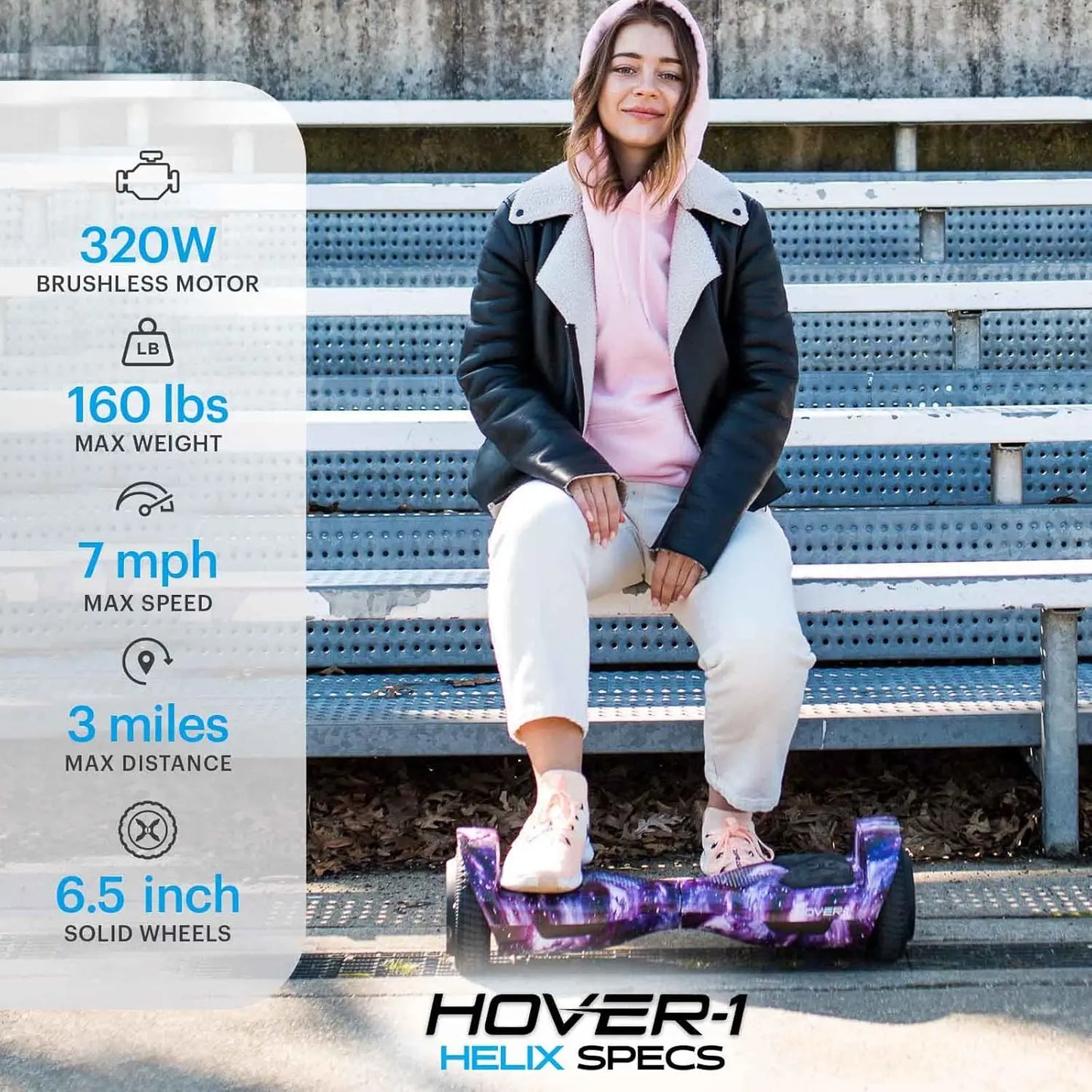 Hover-1 Helix Camo Hoverboard With UL Certification And 30kmh Speed