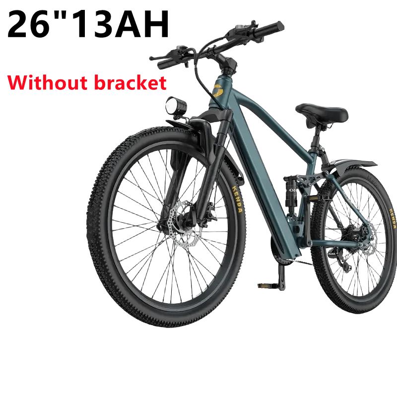 26 Inch 24 Inch Electric Mountain Bike 500W Motor 30 Mile Range Ebike