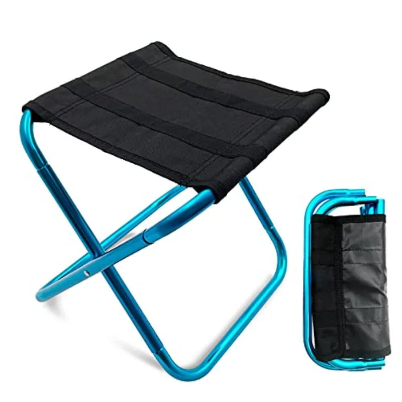Portable Folding Picnic Camping Stool Ultralight Aluminium Alloy Fishing Chair