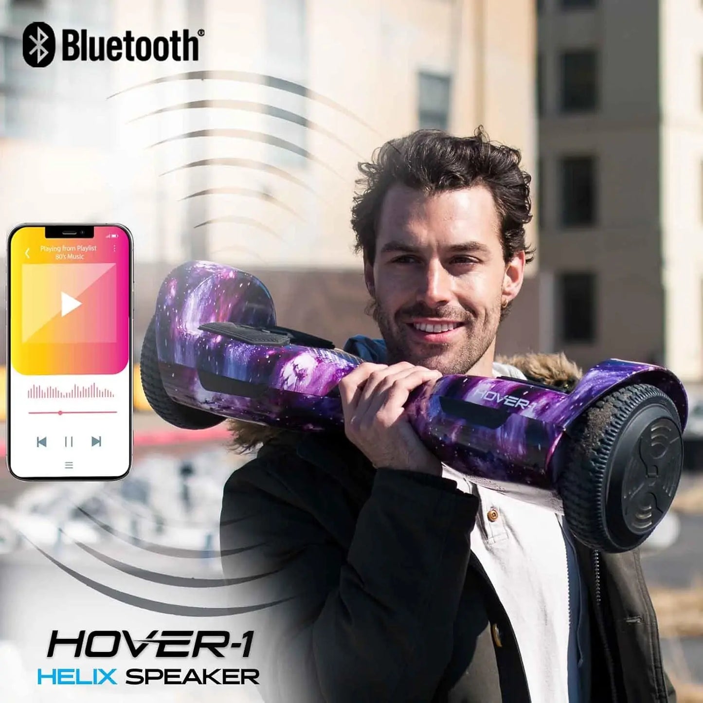 Hover-1 Helix Camo Hoverboard With UL Certification And 30kmh Speed