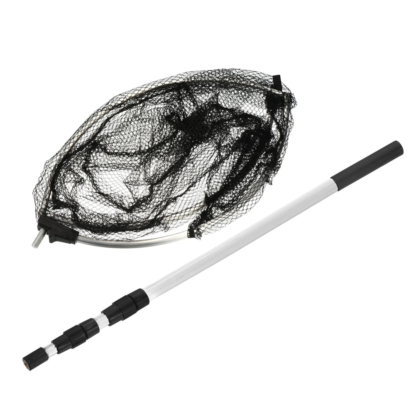 Folding Fishing Net with Telescopic Handle Suitable for Freshwater and Saltwater