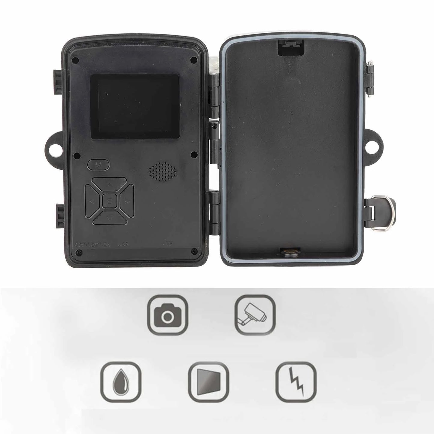 Infrared Night Vision Camera with 2.0 Inch TFT HD Display and IP66 Waterproof Design
