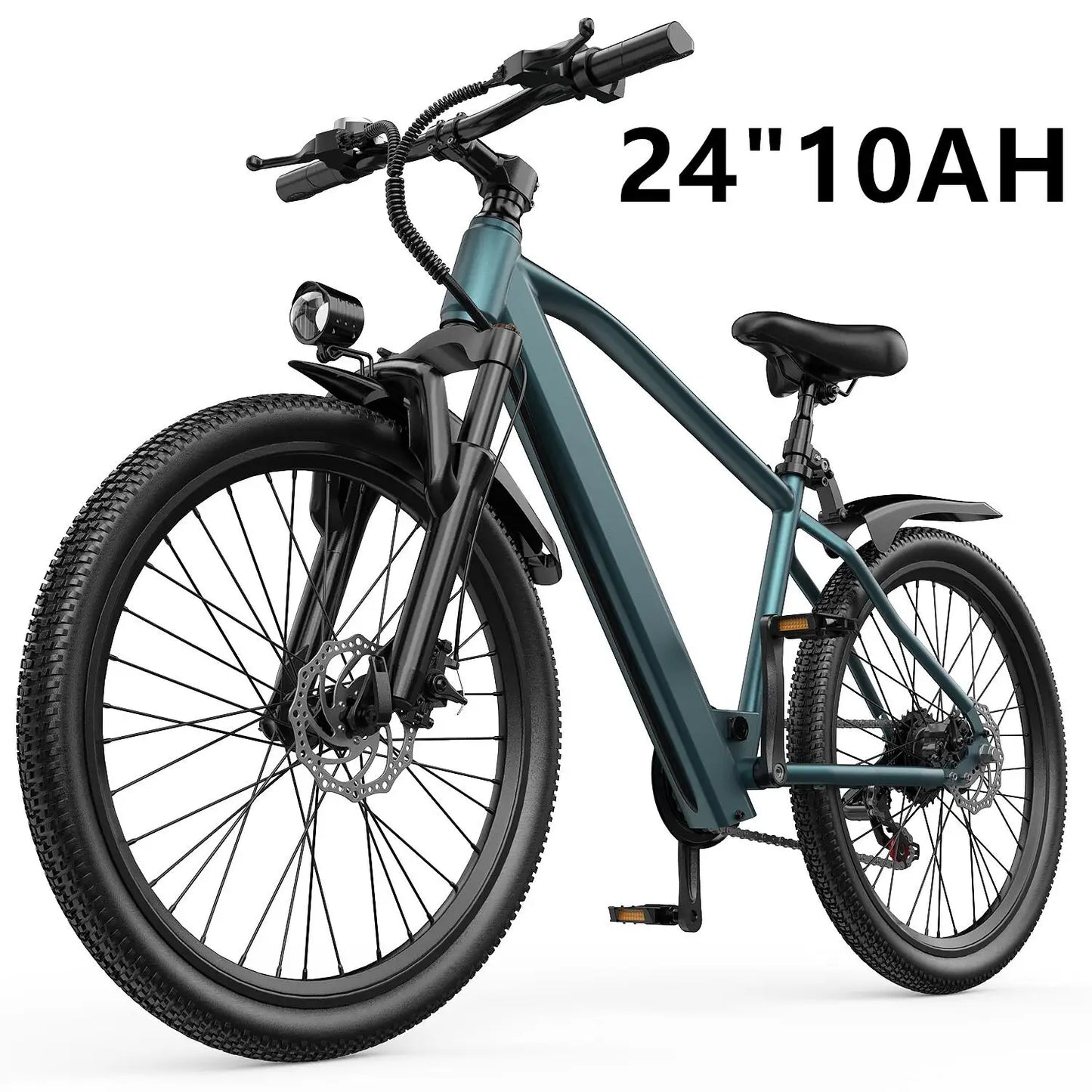 26 Inch 24 Inch Electric Mountain Bike 500W Motor 30 Mile Range Ebike
