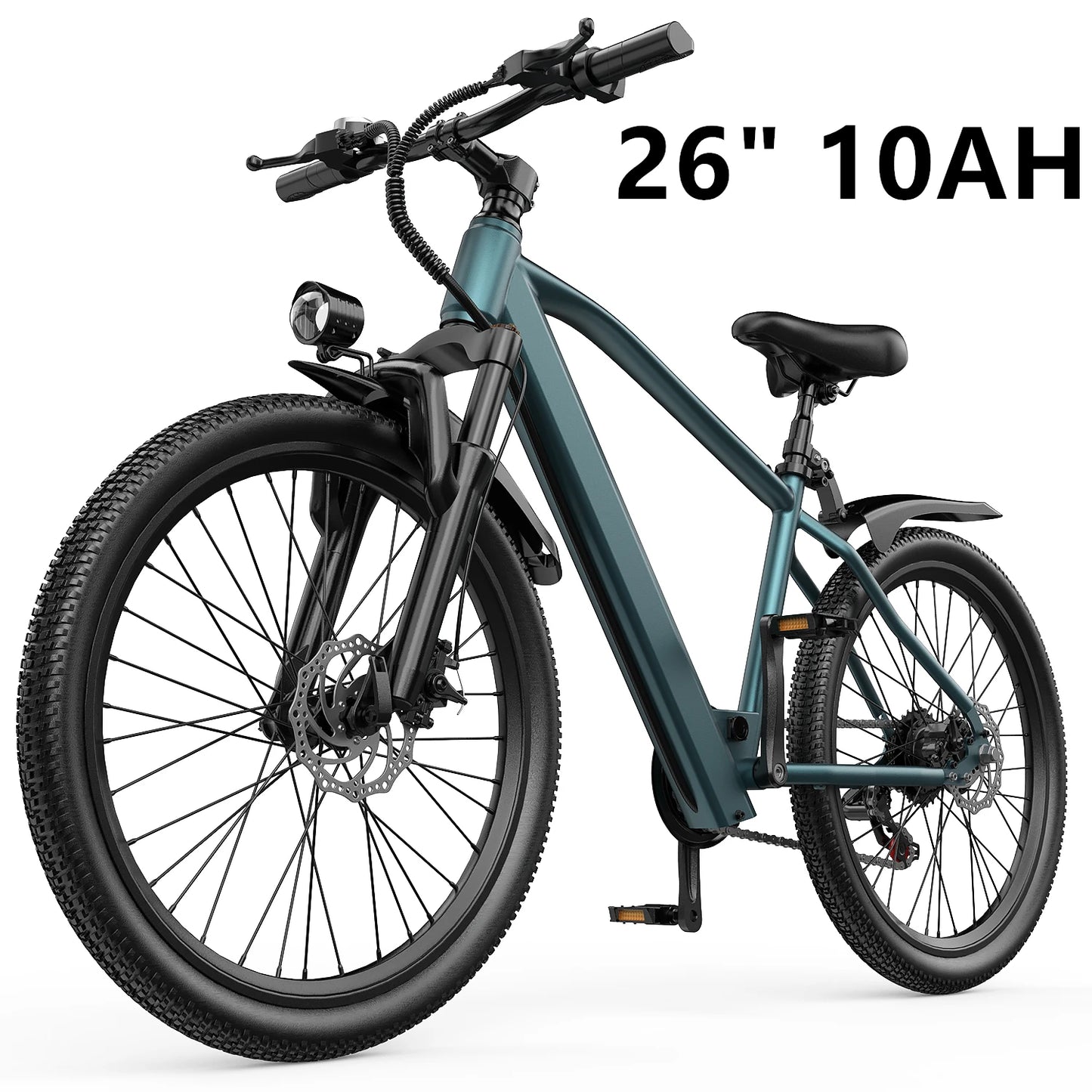 26 Inch 24 Inch Electric Mountain Bike 500W Motor 30 Mile Range Ebike