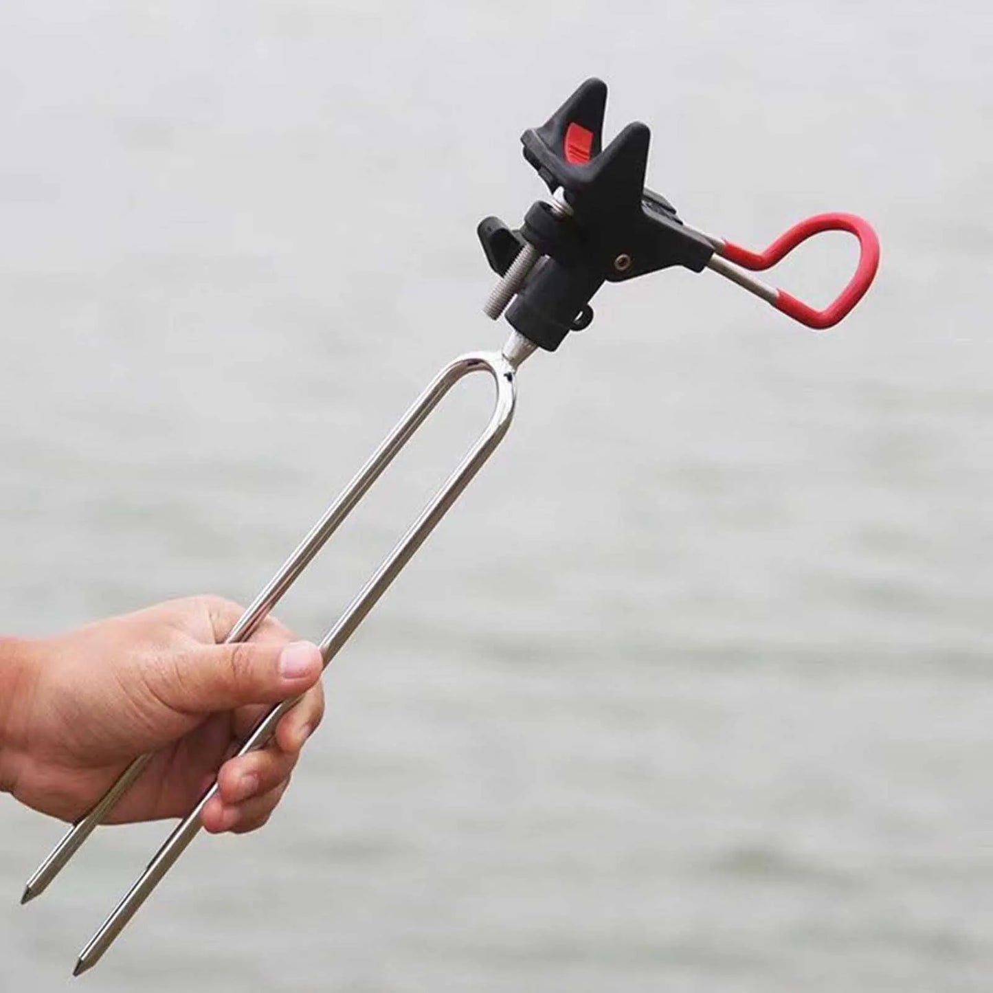 360 Degree Adjustable Fishing Pole Holders for Hands-Free Fishing Relaxation