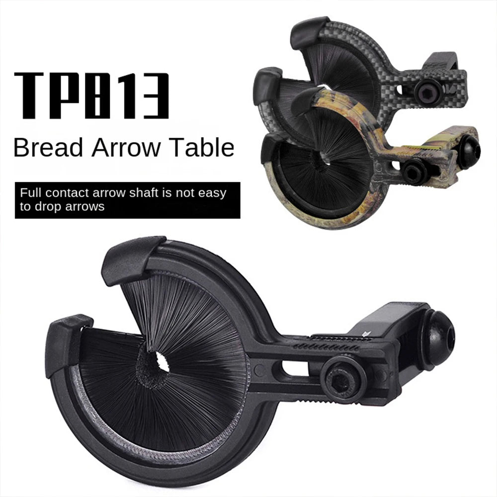 Bow and Arrow Equipment Universal Bristle Cake Brush for Easy Installation