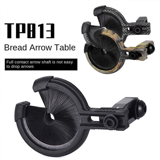 Bow and Arrow Equipment Universal Bristle Cake Brush for Easy Installation