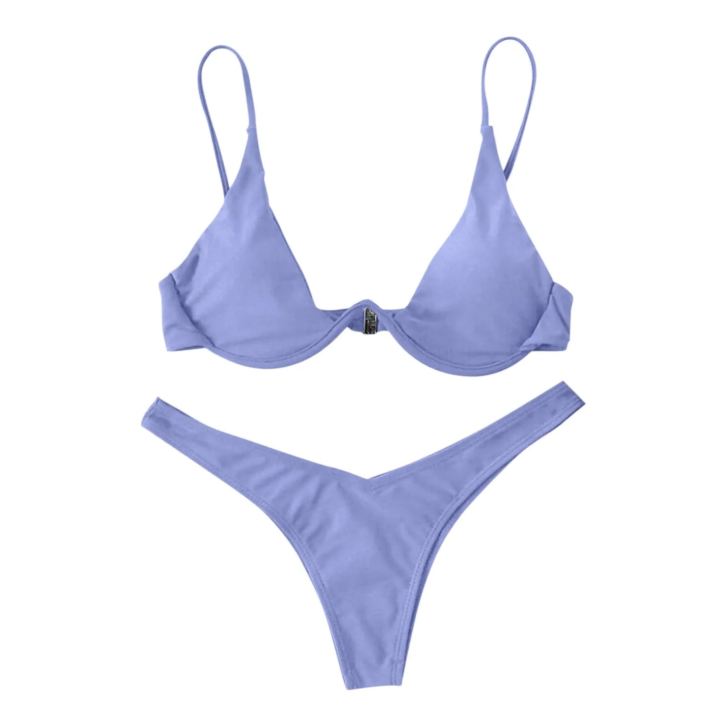 2025 Sexy Low Waisted Bikini Swimsuit Two Piece Brazilian Swimwear Sale