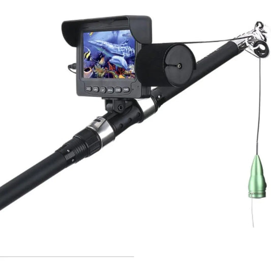 Portable Underwater Fishing Camera with 4.3 Inch Display and LED Brightness Control