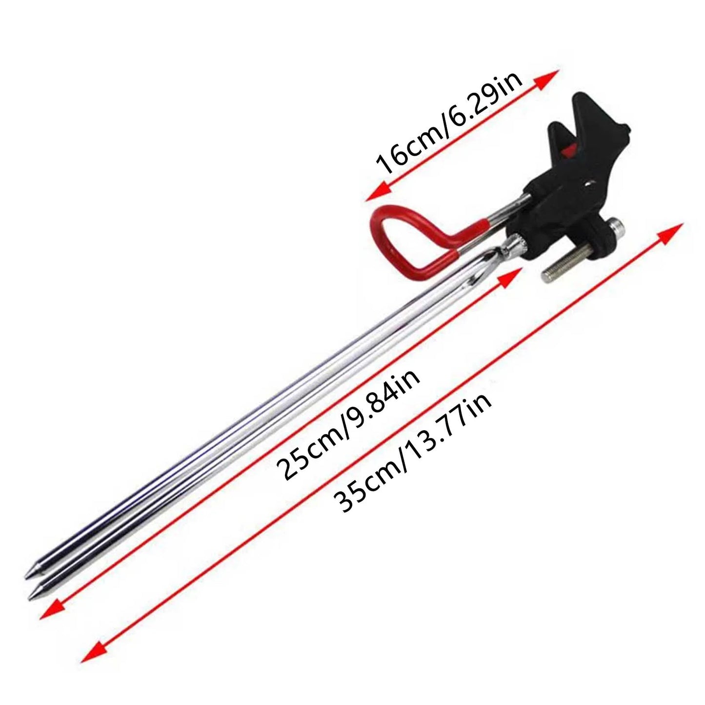 360 Degree Adjustable Fishing Pole Holders for Hands-Free Fishing Relaxation