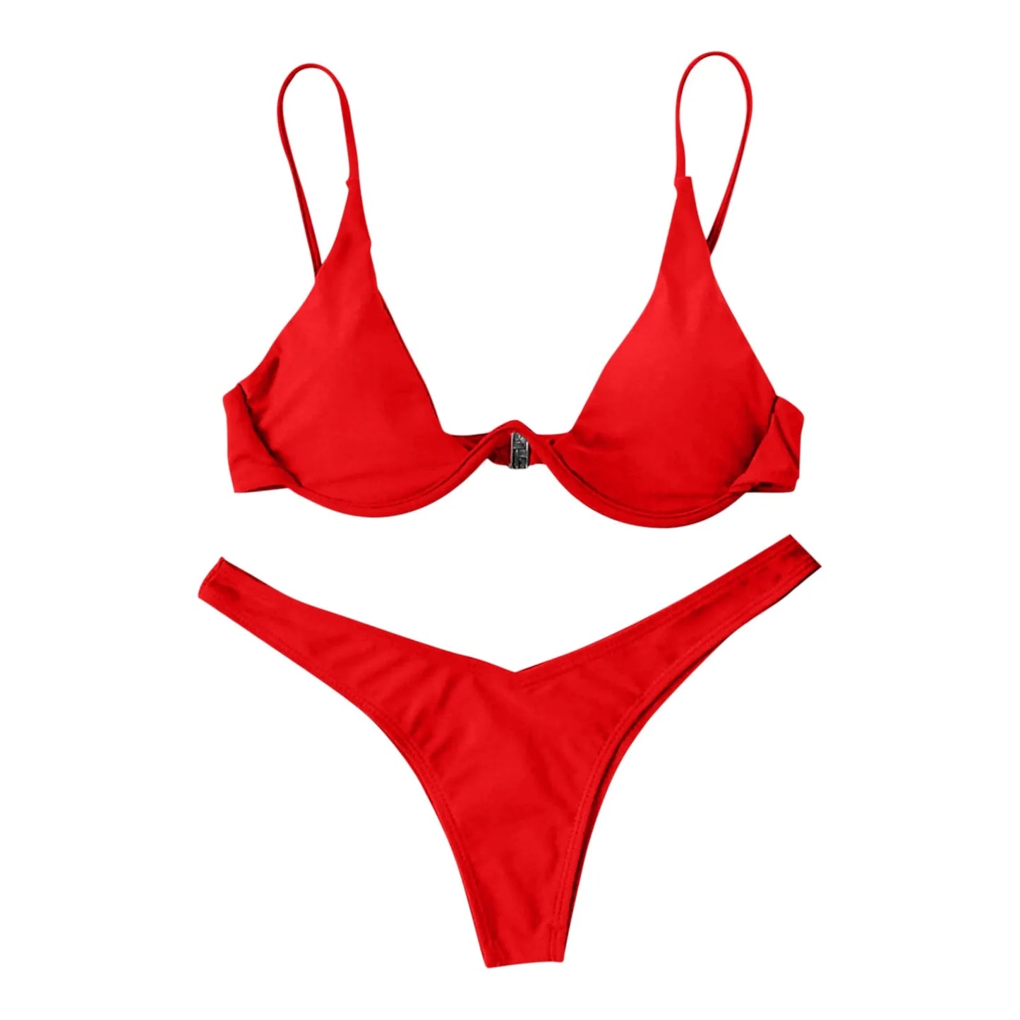 2025 Sexy Low Waisted Bikini Swimsuit Two Piece Brazilian Swimwear Sale