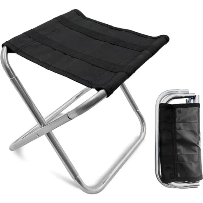 Portable Folding Picnic Camping Stool Ultralight Aluminium Alloy Fishing Chair